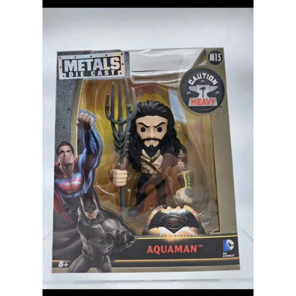 Metals Die Cast DC Comics Batman V Superman: Aquaman 4" Figure M15 Jada Toys